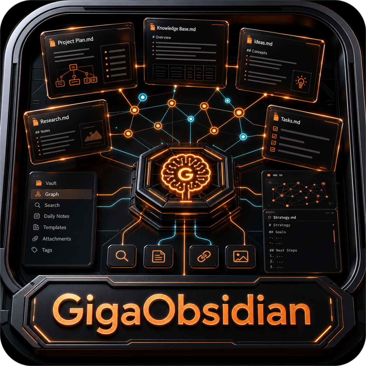 GigaObsidian screenshot