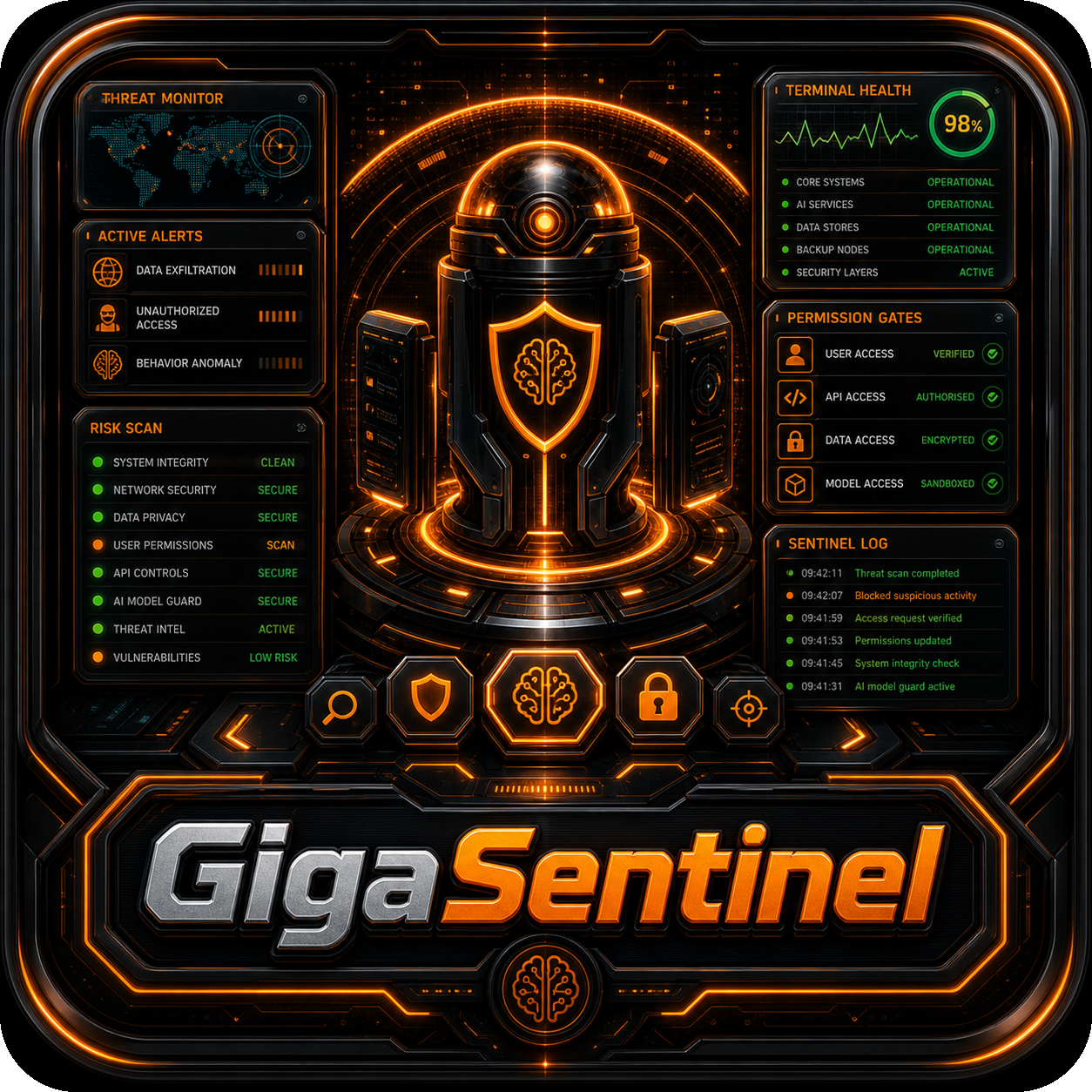 GigaSentinel screenshot