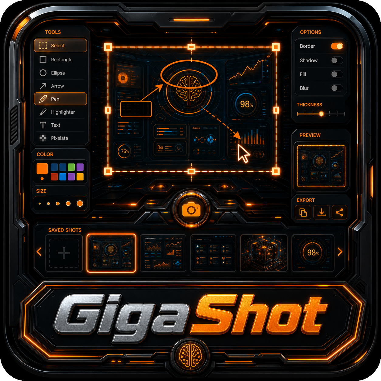 GigaShot screenshot