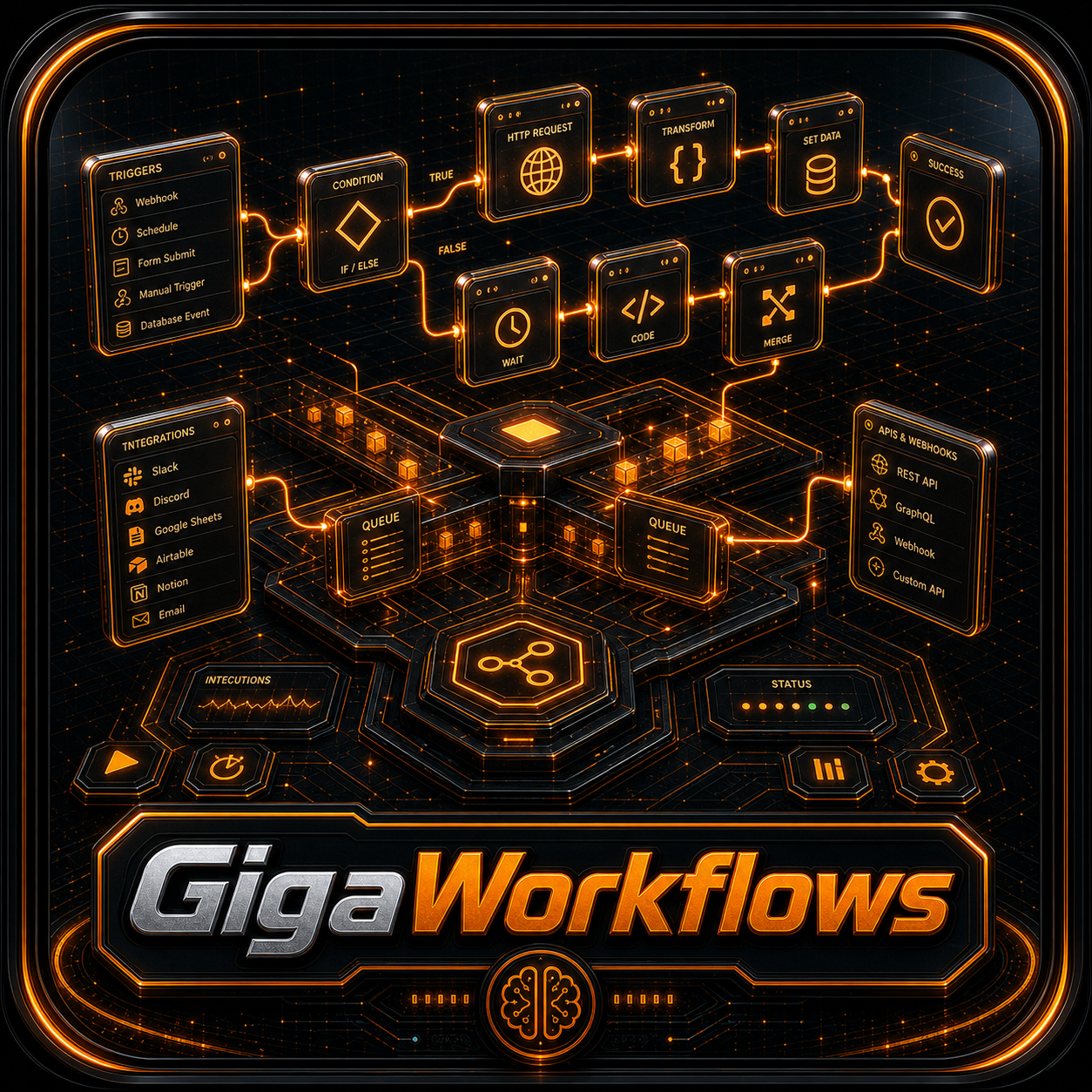 GigaWorkflows screenshot